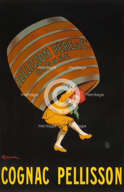 Cognac Pellisson, c. 1907.