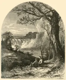 Cohoes Falls 1874. Creator: John Karst