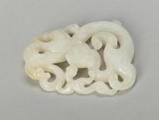 Coiled Dragon, late Ming (1368-1644) or early Qing dynasty (1644-1911), 17th century. Creator: Unknown