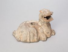 Coiled Feline, Han dynasty (206 B.C.-A.D. 221). Creator: Unknown