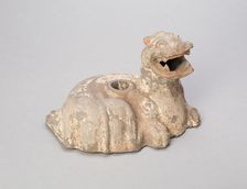 Coiled Feline, Han dynasty (206 B.C.-A.D. 221). Creator: Unknown