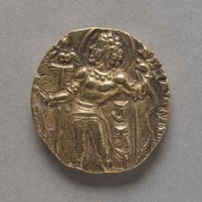 Coin with Figure of an Archer (obverse), c. 380 - c. 414. Creator: Unknown