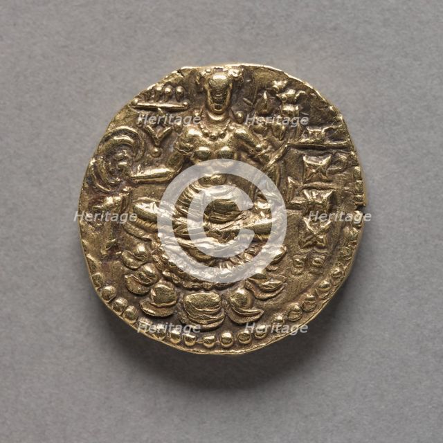 Coin with Figure of an Archer (reverse), c. 380 - c. 414. Creator: Unknown.