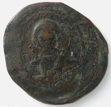 Coin, Byzantine, 11th century. Creator: Unknown