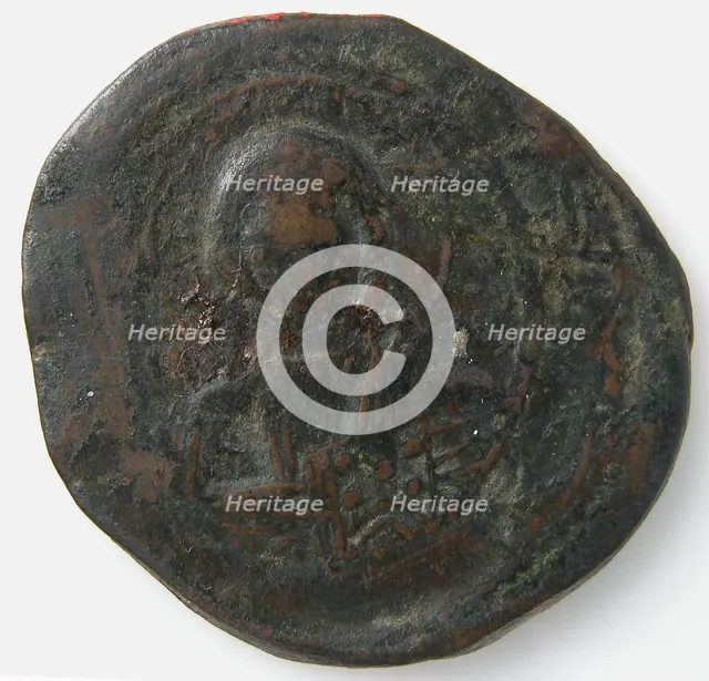 Coin, Byzantine, 11th century. Creator: Unknown.