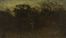 Coin de forêt, between 1850 and 1860. Creator: Felix Francois Georges Philibert Ziem