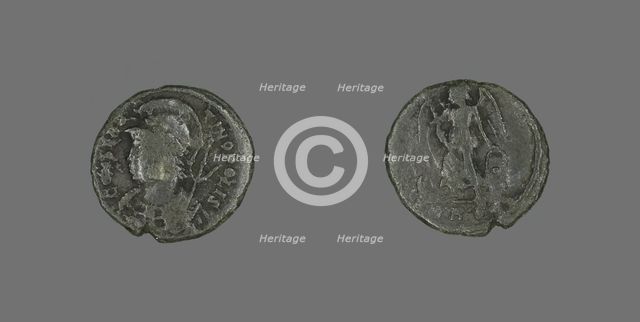 Coin Depicting Constantinople, 330-335. Creator: Unknown.