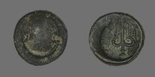 Coin Depicting a Boeotian Shield, 196-146 BCE. Creator: Unknown