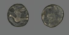 Coin Depicting a Dove, late 3rd-early 2nd century BCE. Creator: Unknown
