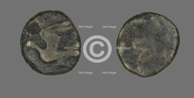 Coin Depicting a Dove, late 3rd-early 2nd century BCE. Creator: Unknown.