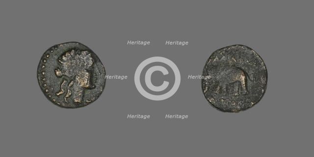 Coin Depicting a Female Head, 223-187 BCE. Creator: Unknown.