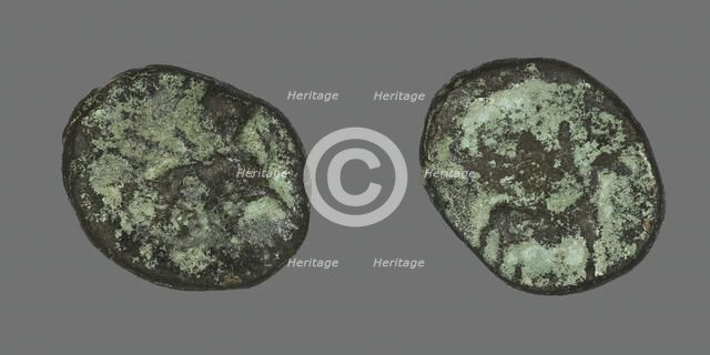 Coin Depicting a Goat, (after 308 BCE ?). Creator: Unknown.