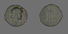 Coin Depicting a Goddess, 261-246 BCE. Creator: Unknown
