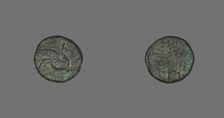 Coin Depicting a Griffin, 300-30 BCE. Creator: Unknown