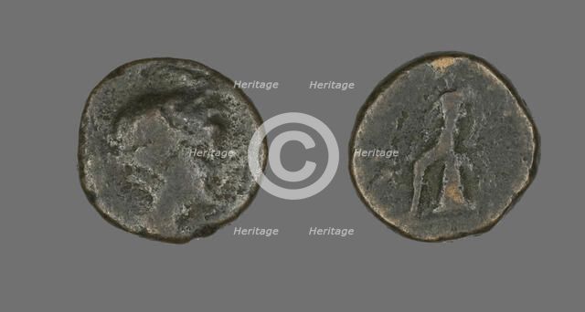 Coin Depicting a Head, 3rd-2nd century BCE. Creator: Unknown.