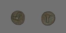 Coin Depicting a Horse, 320-250 BCE. Creator: Unknown