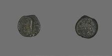 Coin Depicting a Palm Branch, 58-59, Procurator-Antonius Felix (Nero's reign). Creator: Unknown
