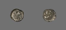 Coin Depicting a Parasol, 42-43, reign of King Herod Agrippa I (37-43). Creator: Unknown