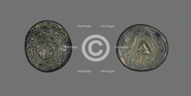 Coin Depicting a Shield, 277-220 BCE. Creator: Unknown.