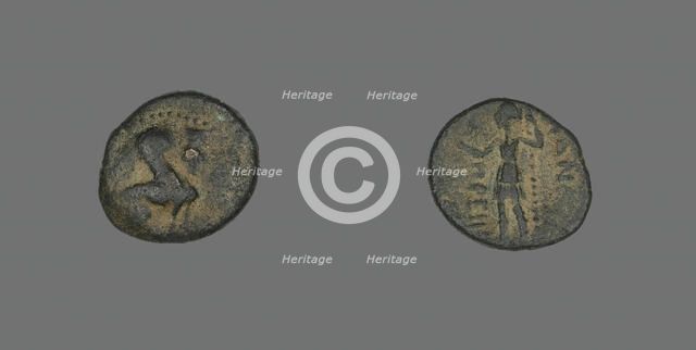 Coin Depicting a Sphinx, 31 BCE-476 CE. Creator: Unknown.