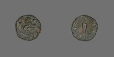 Coin Depicting a Sphinx, about 84 BCE. Creator: Unknown