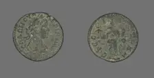 Coin Depicting Bust, 257-60. Creator: Unknown