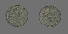 Coin Depicting Bust, 257-60. Creator: Unknown
