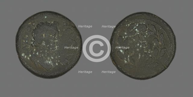 Coin Depicting Senate, 193-211. Creator: Unknown.