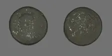 Coin Depicting Senate, 193-211. Creator: Unknown