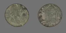 Coin Depicting Senate, 3rd century. Creator: Unknown