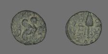 Coin Depicting Sphinx, after 84 BCE. Creator: Unknown