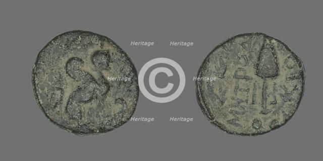 Coin Depicting Sphinx, after 84 BCE. Creator: Unknown.