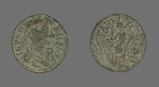 Coin Depicting Populus Romanus, 79-81 or 211-217. Creator: Unknown
