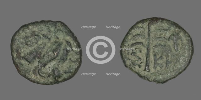 Coin Depicting Pegasus, 4th-3rd century BCE. Creator: Unknown.