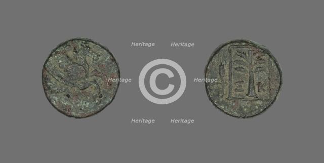 Coin Depicting Pegasus, 4th century BCE. Creator: Unknown.