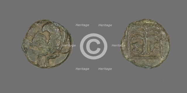 Coin Depicting Pegasus, 4th century BCE. Creator: Unknown.