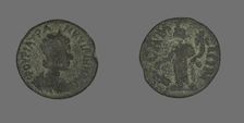 Coin Depicting the Empress Tranquillina, 238-244. Creator: Unknown