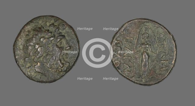 Coin Depicting the God Zeus, 133-48 BCE. Creator: Unknown.