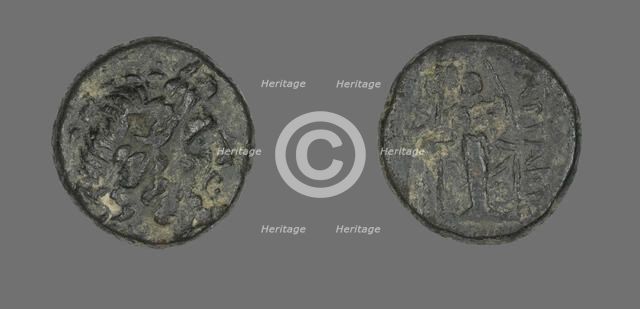 Coin Depicting the God Zeus, 133-48 BCE. Creator: Unknown.