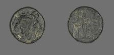 Coin Depicting the God Zeus, 133-48 BCE. Creator: Unknown