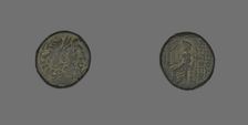 Coin Depicting the God Zeus, 1st century BCE. Creator: Unknown