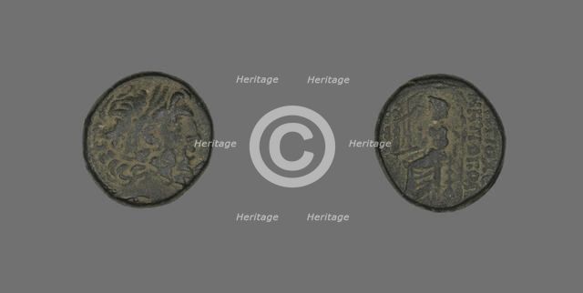 Coin Depicting the God Zeus, 1st century BCE. Creator: Unknown.