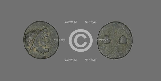 Coin Depicting the God Zeus, about 1st century BCE. Creator: Unknown.