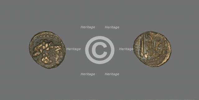 Coin Depicting the God Zeus and Consort (?), about 137-127 BCE. Creator: Unknown.