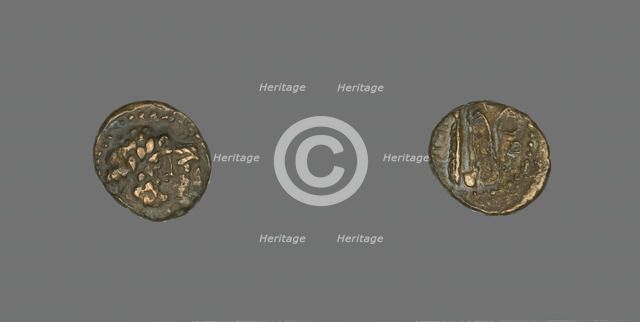 Coin Depicting the God Zeus and Consort (?), about 137-127 BCE. Creator: Unknown.