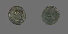 Coin Depicting the God Apollo, 3rd-2nd century BCE. Creator: Unknown