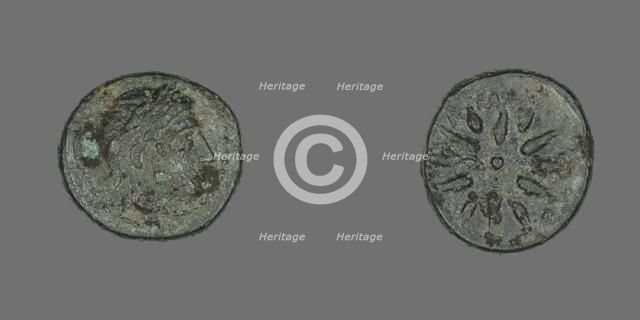Coin Depicting the God Apollo, 3rd century BCE. Creator: Unknown.