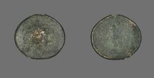 Coin Depicting the God Apollo, 238-183 BCE. Creator: Unknown