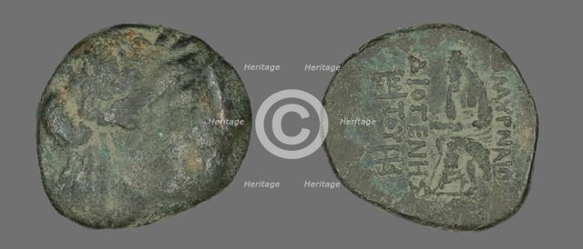 Coin Depicting the God Apollo, 2nd-1st century BCE. Creator: Unknown.