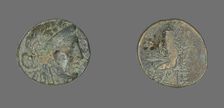 Coin Depicting the God Apollo, 2nd-1st century BCE. Creator: Unknown